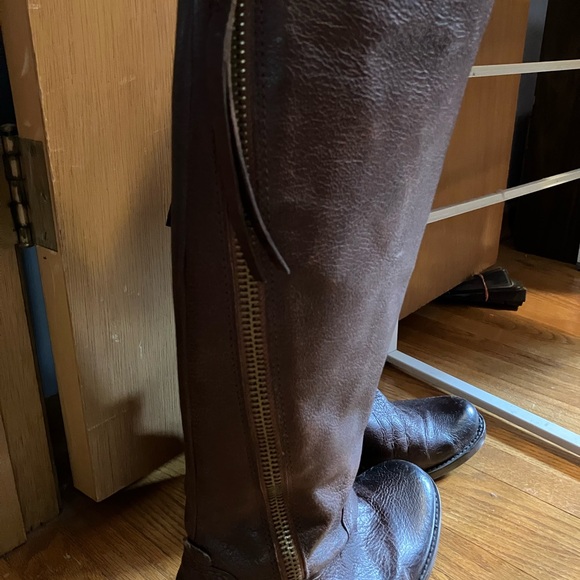 Lucky Brand genuine leather knee high boots size 9.5 - Picture 2 of 14